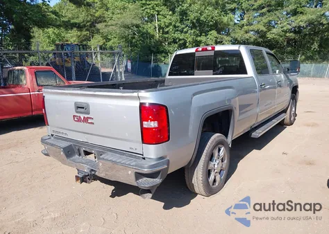 2017 GMC Sierra 2500Hd Slt из США, поврежденный, VIN 1GT12TEY4HF181336